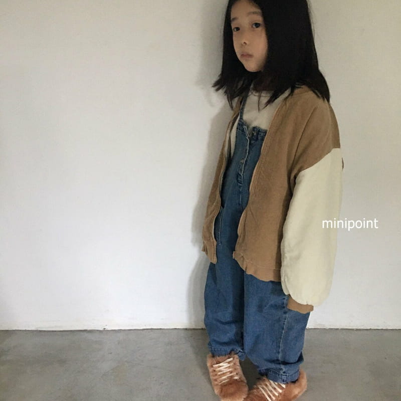 MINIPOINT - Korean Children Fashion - #Kfashion4kids - Button Overall - 10