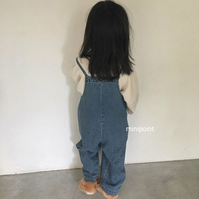 MINIPOINT - Korean Children Fashion - #Kfashion4kids - Button Overall - 3