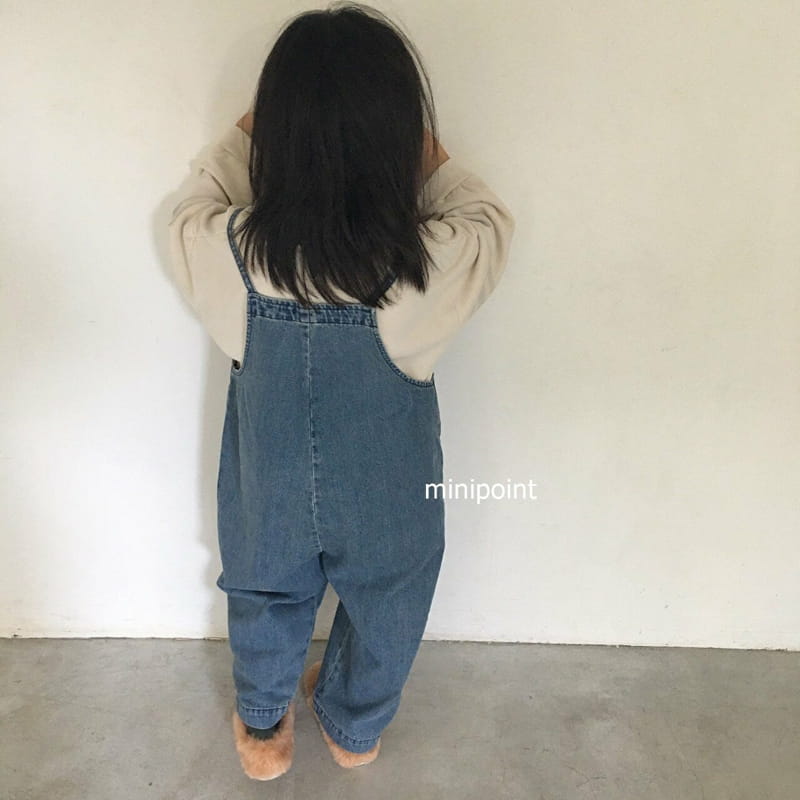 MINIPOINT - Korean Children Fashion - #Kfashion4kids - Button Overall - 5