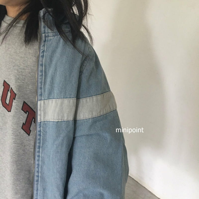 MINIPOINT - Korean Children Fashion - #Kfashion4kids - V Denim Jumper - 7