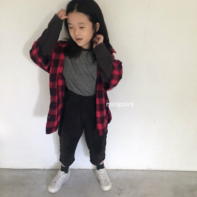 MINIPOINT - Korean Children Fashion - #Kfashion4kids - Knee Pants - 6