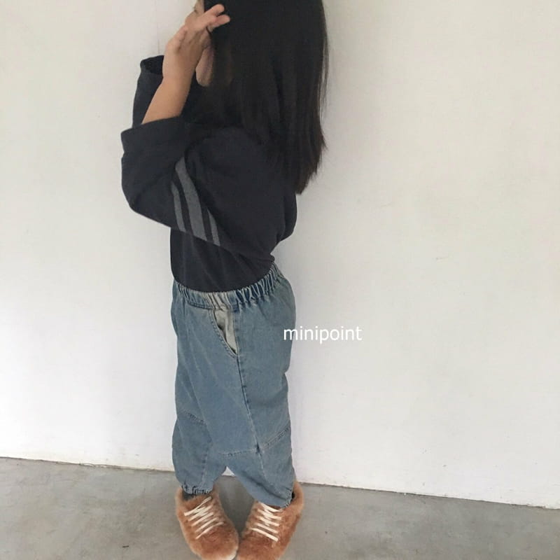 MINIPOINT - Korean Children Fashion - #Kfashion4kids - 2 Stripes Tee - 12
