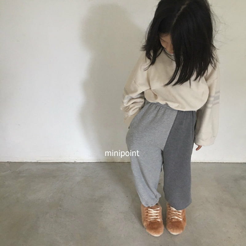 MINIPOINT - Korean Children Fashion - #Kfashion4kids - 2 Stripes Tee - 3