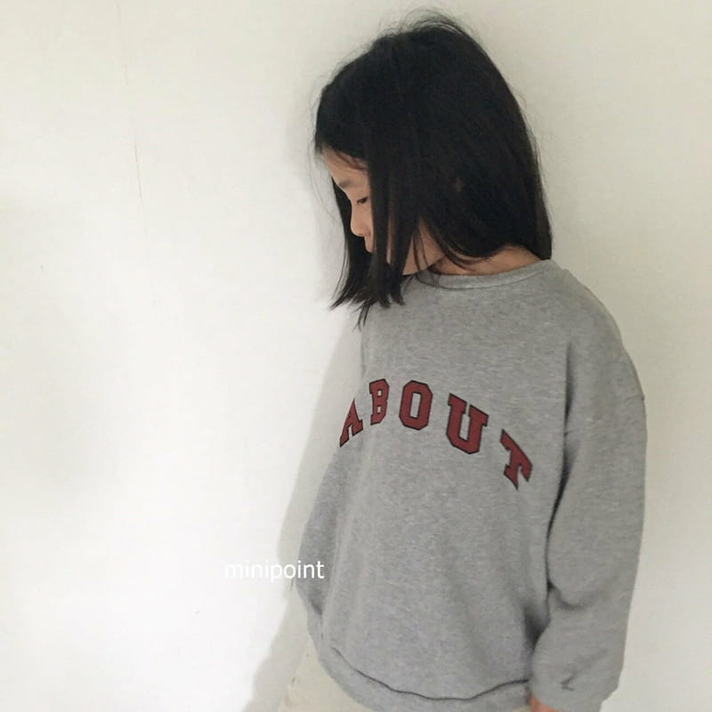 MINIPOINT - Korean Children Fashion - #Kfashion4kids - About Sweatshirt - 7