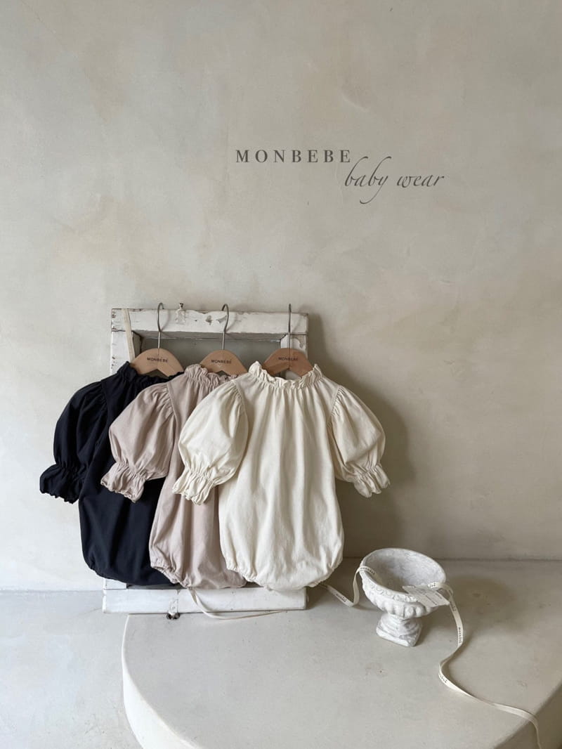 MONBEBE - Korean Children Fashion - #Kfashion4kids - Organic Shirring Bodysuit