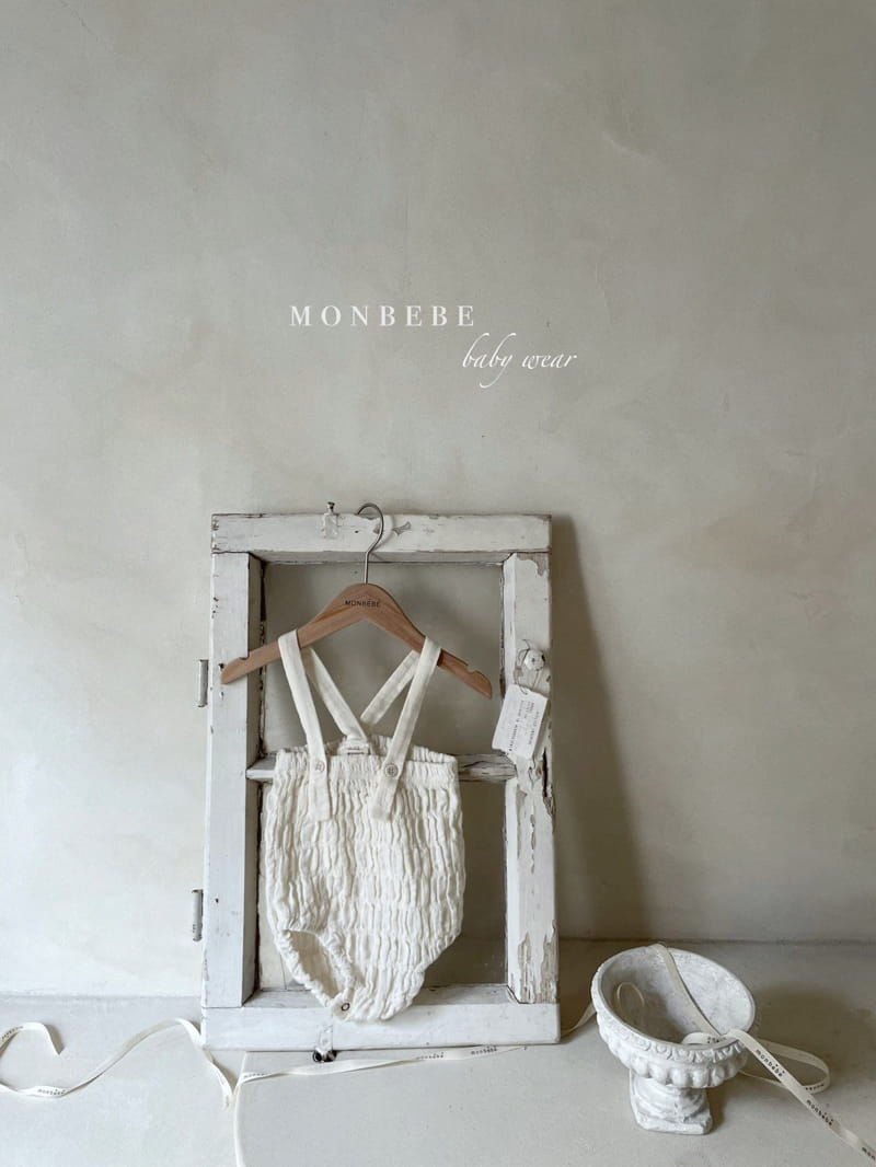 MONBEBE - Korean Children Fashion - #Kfashion4kids - Smocked Suspender Bloomer - 11