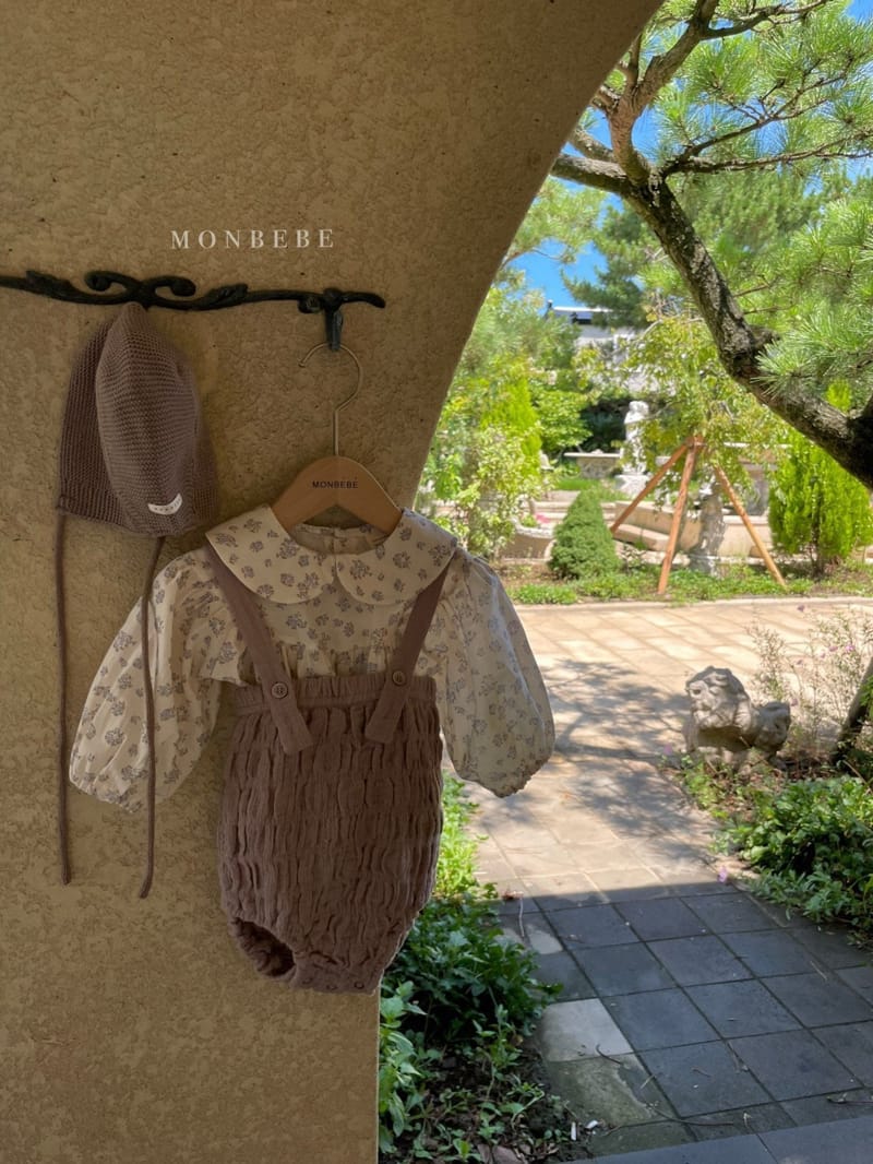 MONBEBE - Korean Children Fashion - #Kfashion4kids - Smocked Suspender Bloomer - 8