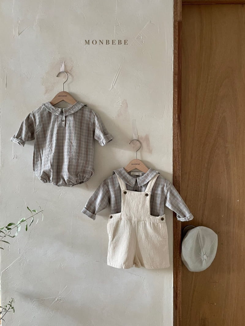 MONBEBE - Korean Children Fashion - #Kfashion4kids - Check Sailor Blouse - 2