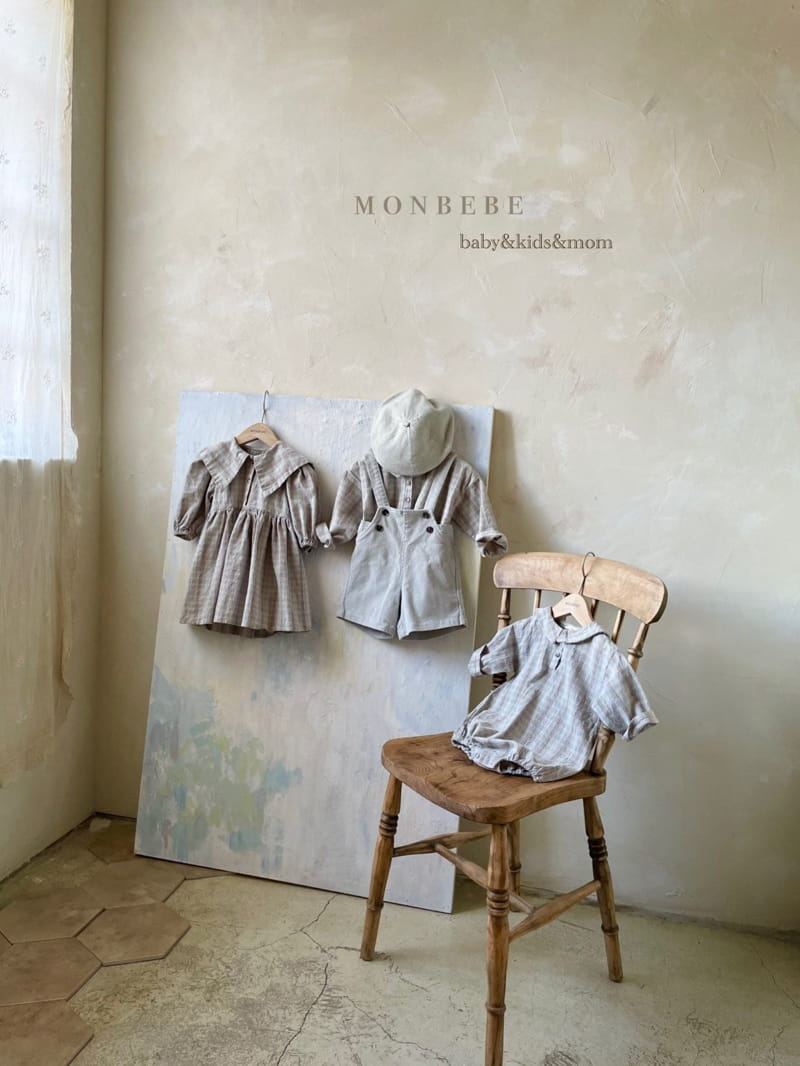 MONBEBE - Korean Children Fashion - #Kfashion4kids - Check Sailor Blouse - 7