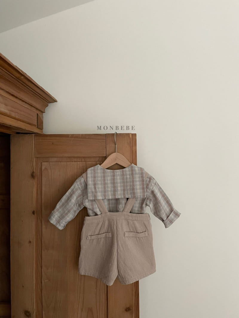 MONBEBE - Korean Children Fashion - #Kfashion4kids - Check Sailor Blouse - 8