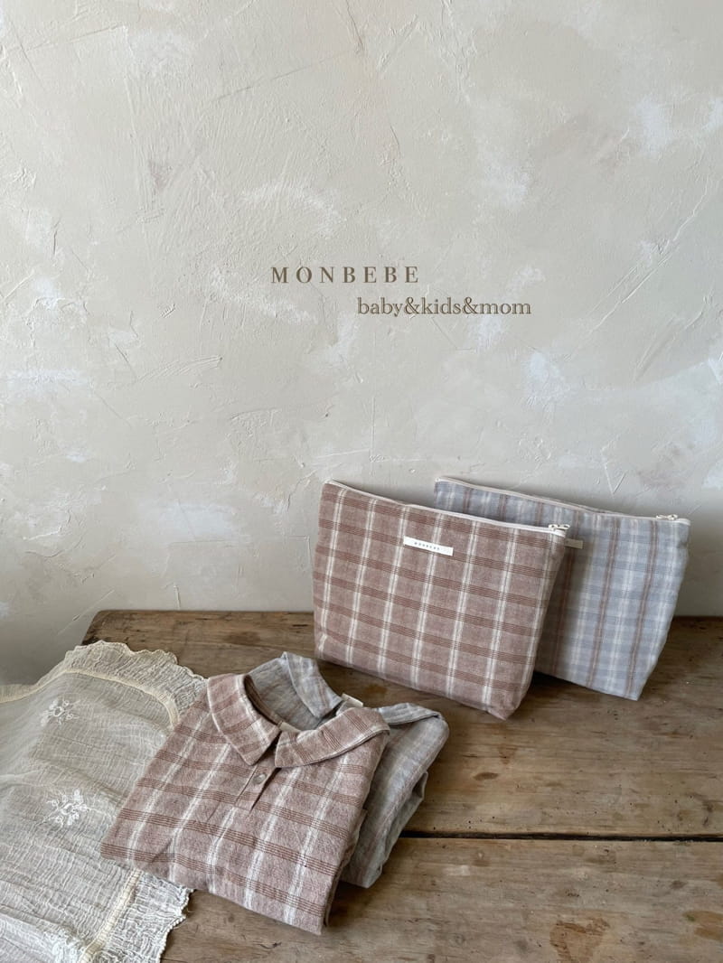 MONBEBE - Korean Children Fashion - #Kfashion4kids - Check Sailor Blouse - 9