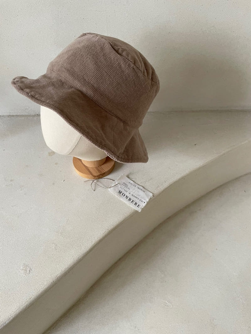 MONBEBE - Korean Children Fashion - #Kfashion4kids - Corduroy Bucket Hat - 3