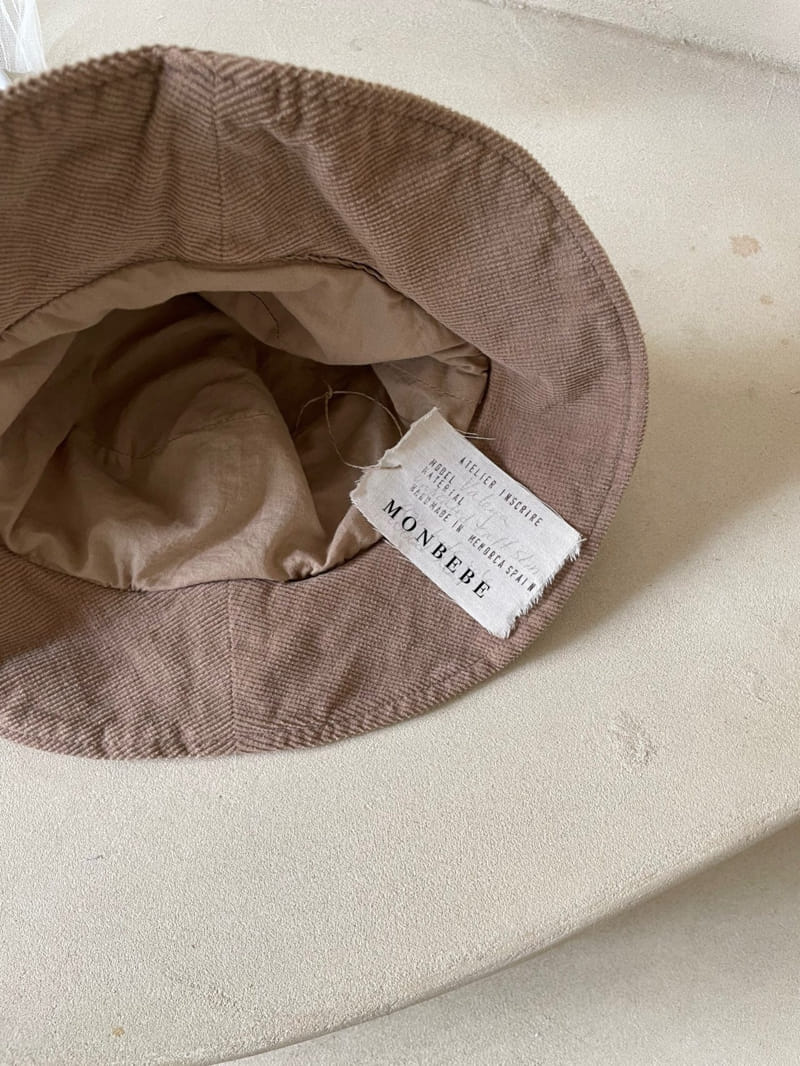 MONBEBE - Korean Children Fashion - #Kfashion4kids - Corduroy Bucket Hat - 4