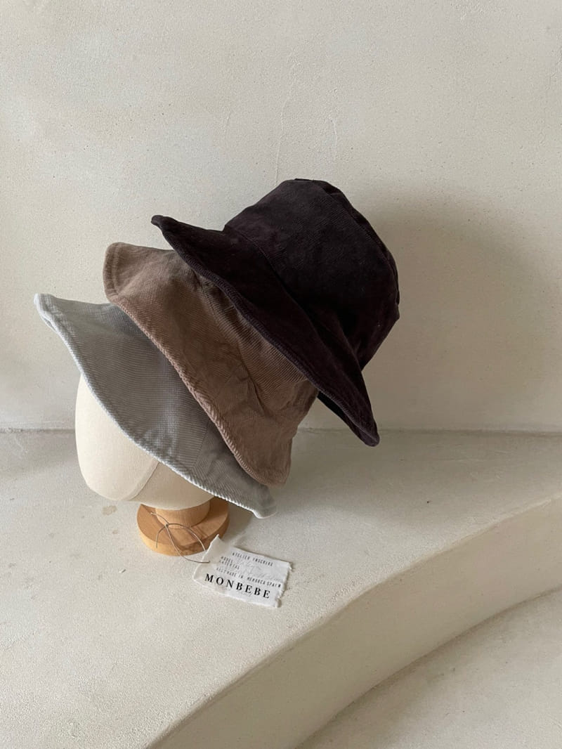 MONBEBE - Korean Children Fashion - #Kfashion4kids - Corduroy Bucket Hat - 5