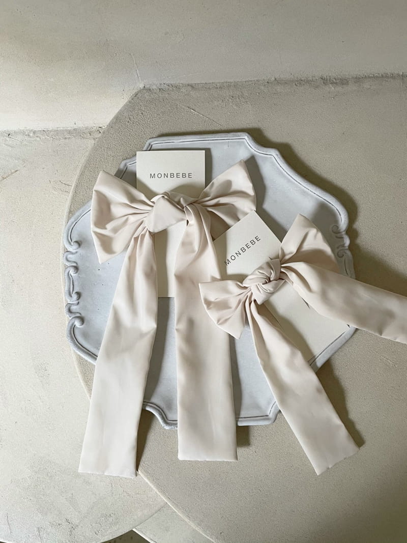 MONBEBE - Korean Children Fashion - #Kfashion4kids - Coco Ribbon Hairpin - 4