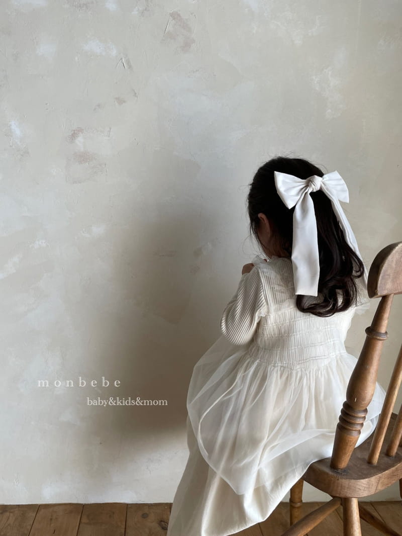 MONBEBE - Korean Children Fashion - #Kfashion4kids - Coco Ribbon Hairpin - 6
