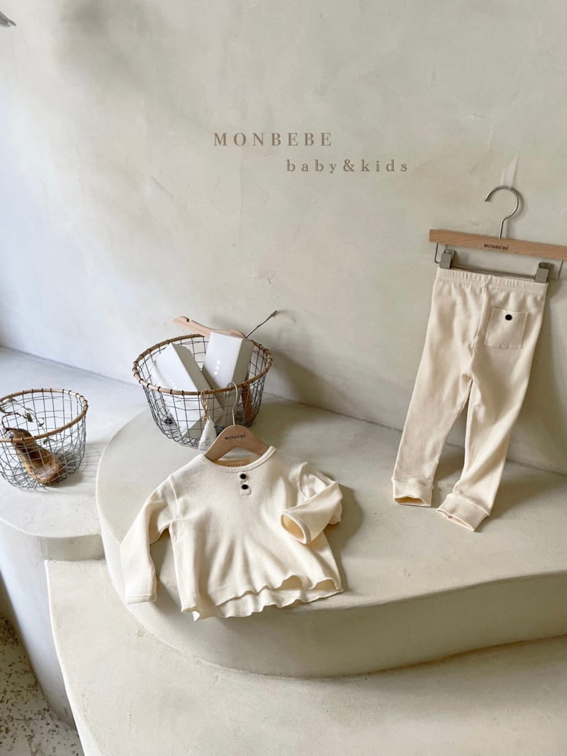 MONBEBE - Korean Children Fashion - #Kfashion4kids - Paul Rib Tee - 2