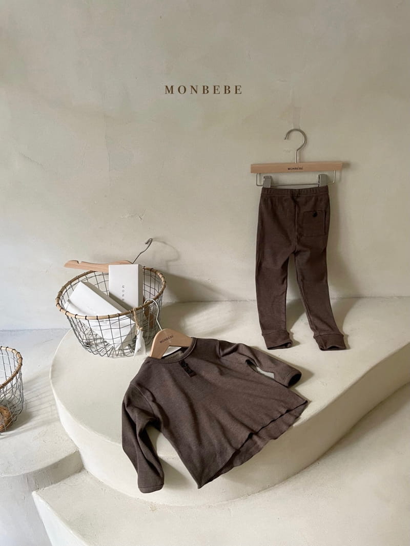 MONBEBE - Korean Children Fashion - #Kfashion4kids - Paul Rib Tee - 4