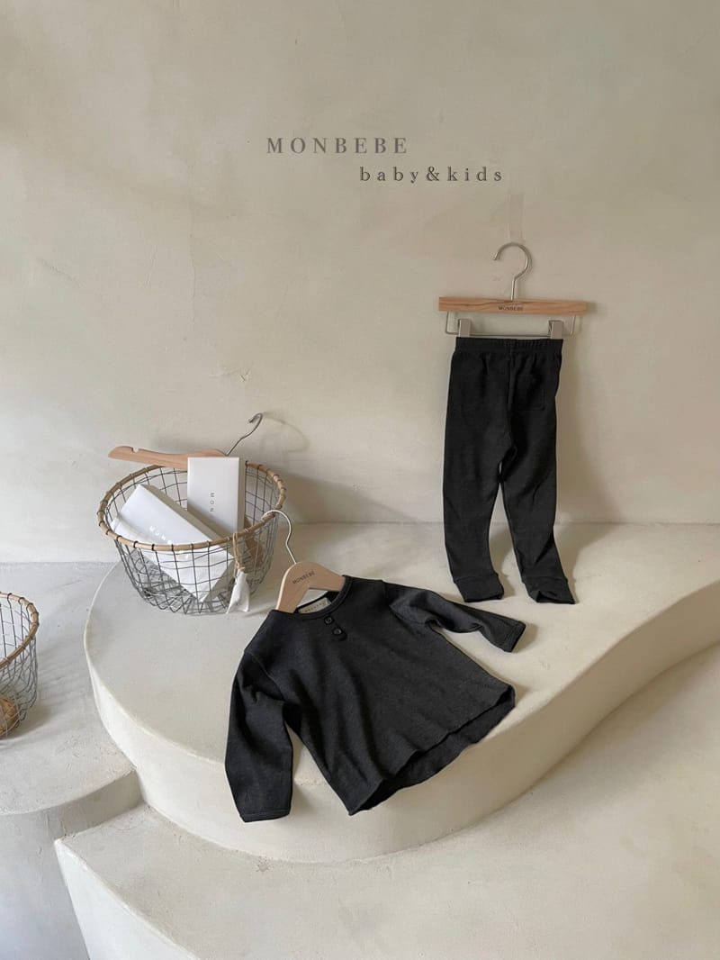 MONBEBE - Korean Children Fashion - #Kfashion4kids - Paul Rib Tee - 5