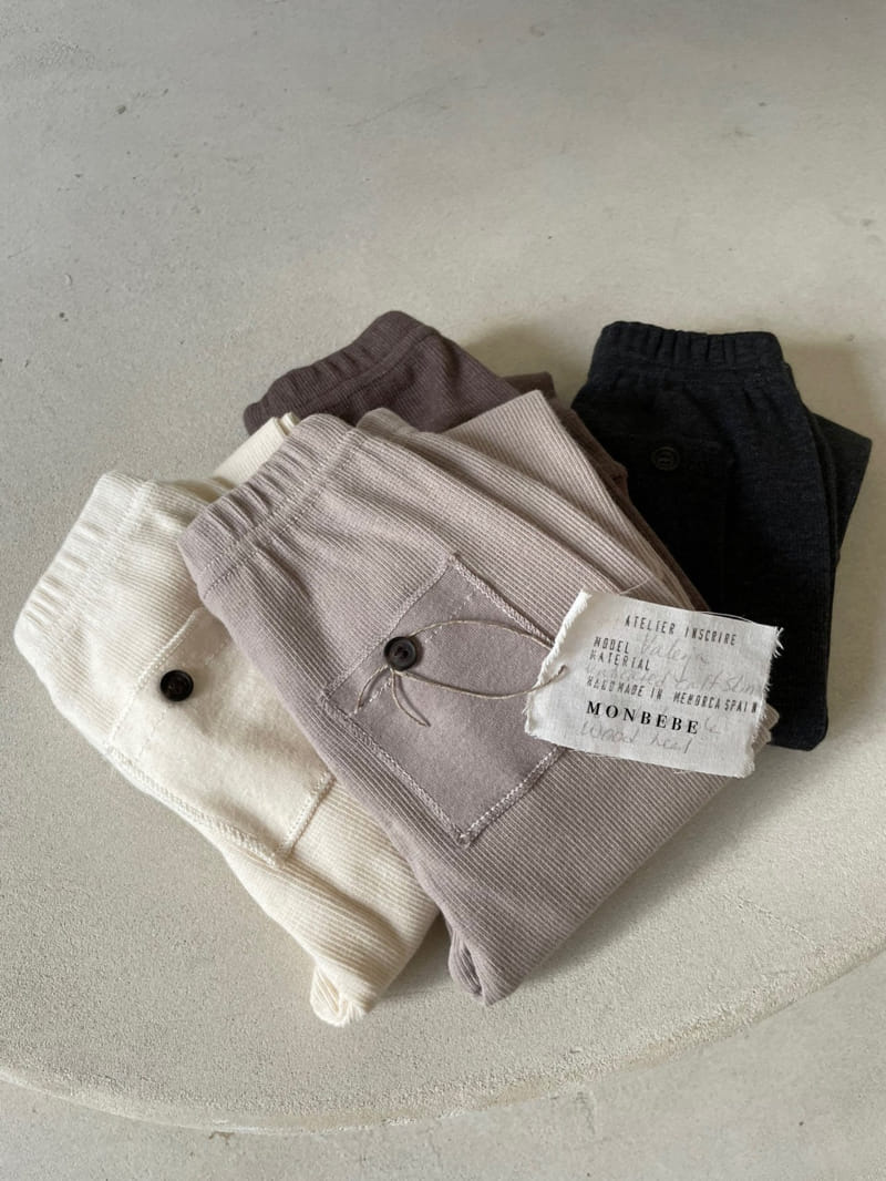 MONBEBE - Korean Children Fashion - #Kfashion4kids - Paul Rib Leggings - 3