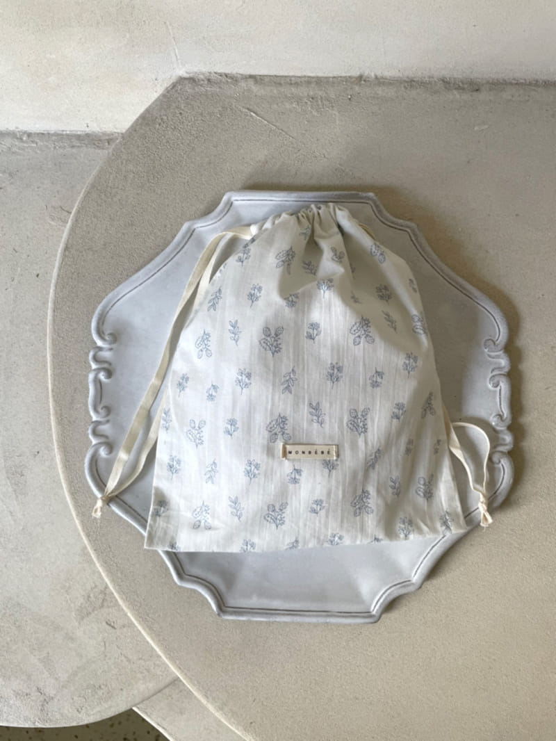 MONBEBE - Korean Children Fashion - #Kfashion4kids - Organic Bib, Bonnet with Pouch - 4