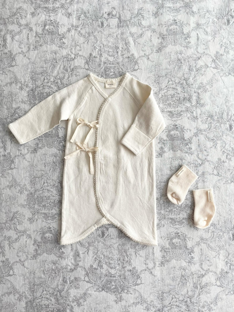 MONBEBE - Korean Children Fashion - #Kfashion4kids - Organic New Born Romper - 6