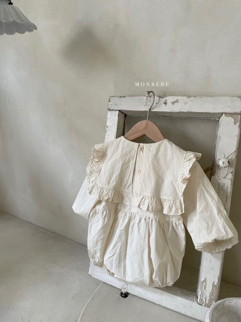MONBEBE - Korean Children Fashion - #Kfashion4kids - Vintage Embroidery Romper - 6