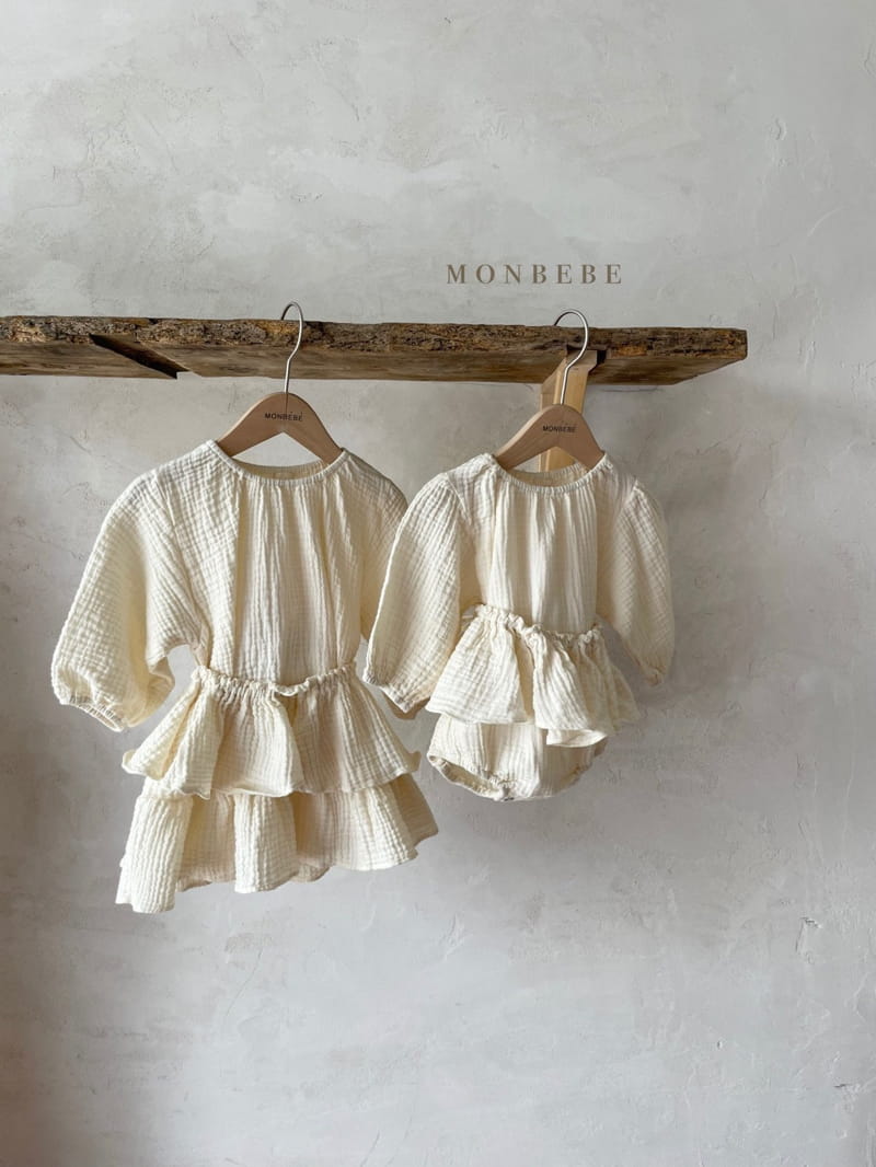 MONBEBE - Korean Children Fashion - #Kfashion4kids - Cape Bodysuit - 5