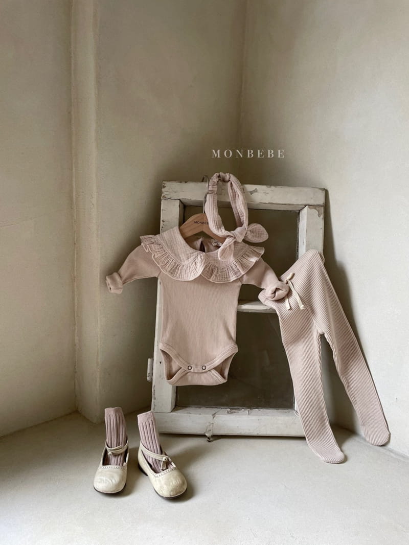 MONBEBE - Korean Children Fashion - #Kfashion4kids - Anna Frill Bodysuit - 3