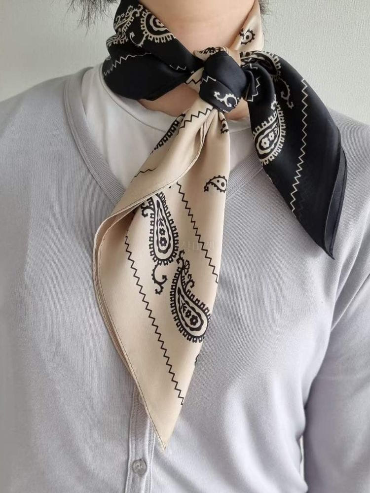 MONCO - Korean Children Fashion - #Kfashion4kids - Paisely Scarf - 2