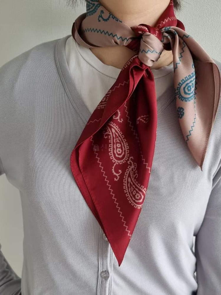 MONCO - Korean Children Fashion - #Kfashion4kids - Paisely Scarf - 3