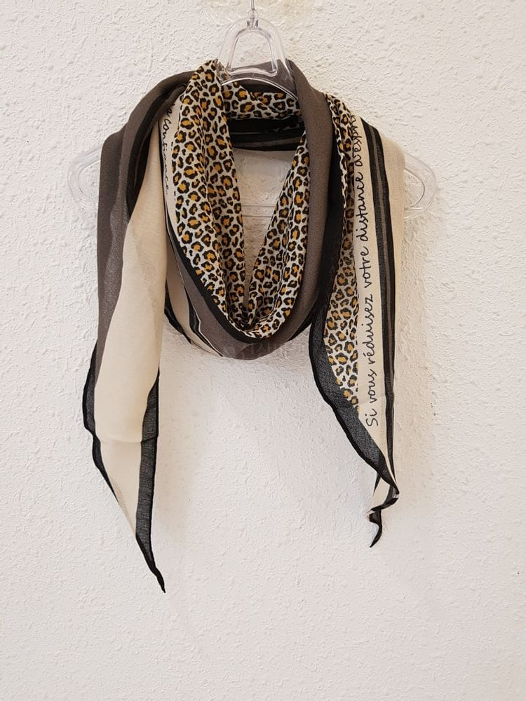 MONCO - Korean Children Fashion - #Kfashion4kids - Small Leopard Scarf