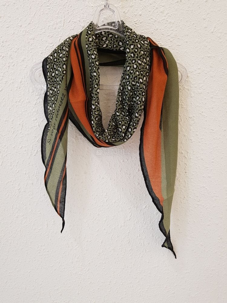 MONCO - Korean Children Fashion - #Kfashion4kids - Small Leopard Scarf - 2
