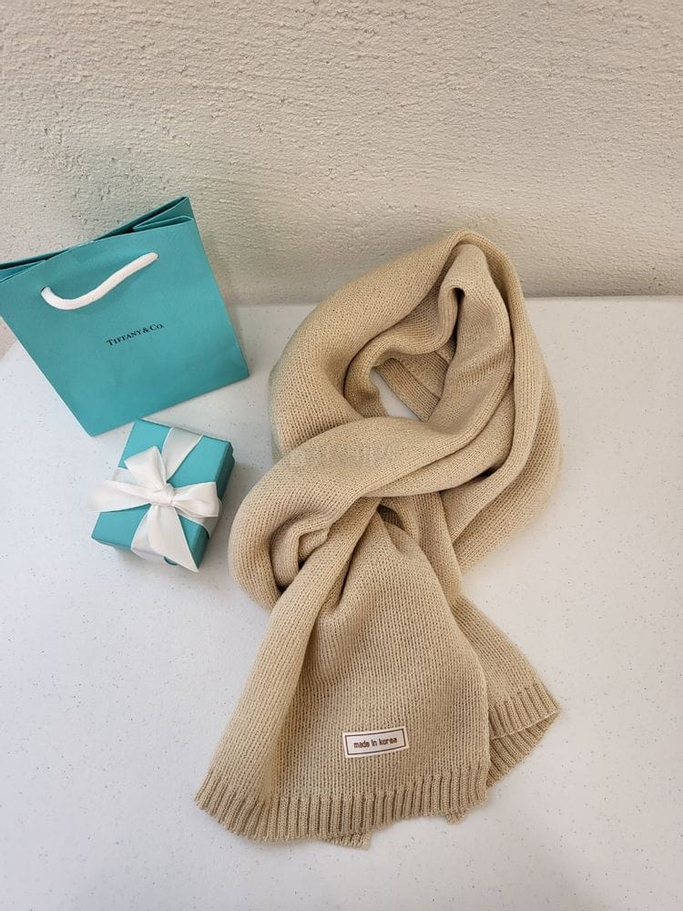 MONCO - Korean Children Fashion - #Kfashion4kids - Simple Knit Muffler - 3