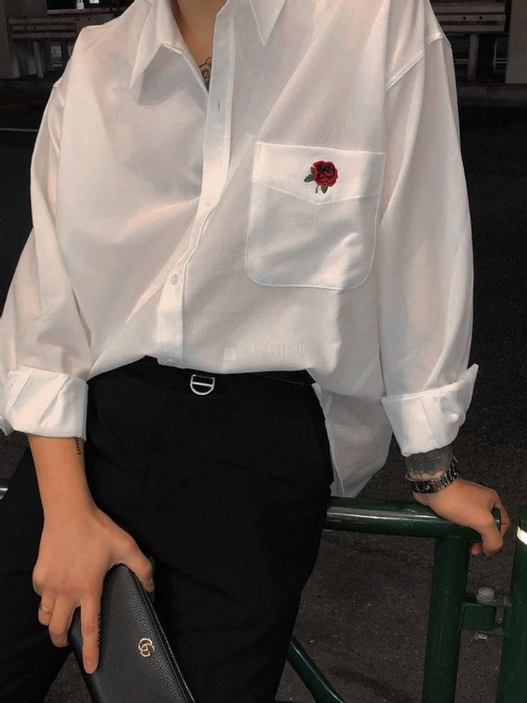 MONE - Korean Children Fashion - #Kfashion4kids - Jacson Rose Shirt - 2