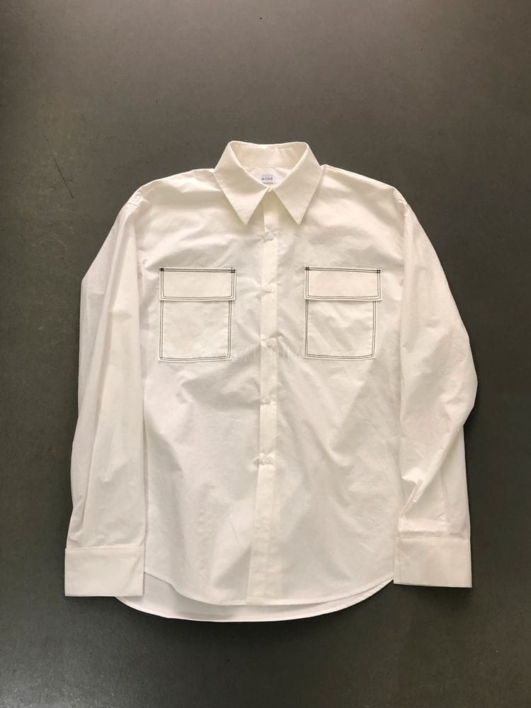 MONE - Korean Children Fashion - #Kfashion4kids - Ivo Pocket Stitch Shirt - 3