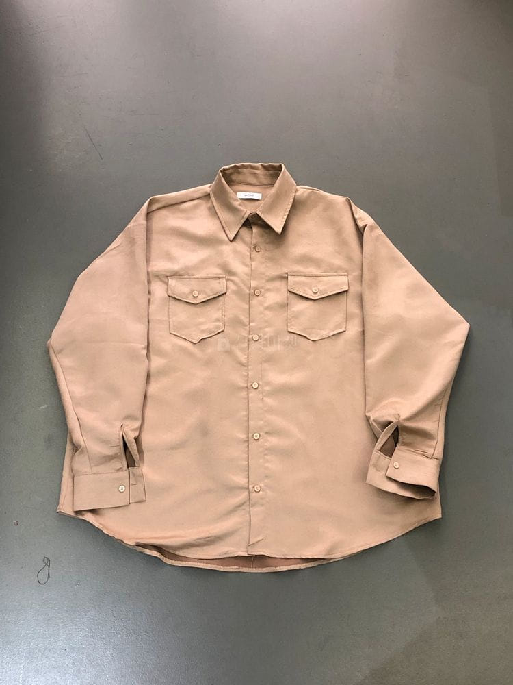 MONE - Korean Children Fashion - #Kfashion4kids - Selling Swed Pocket Shirt