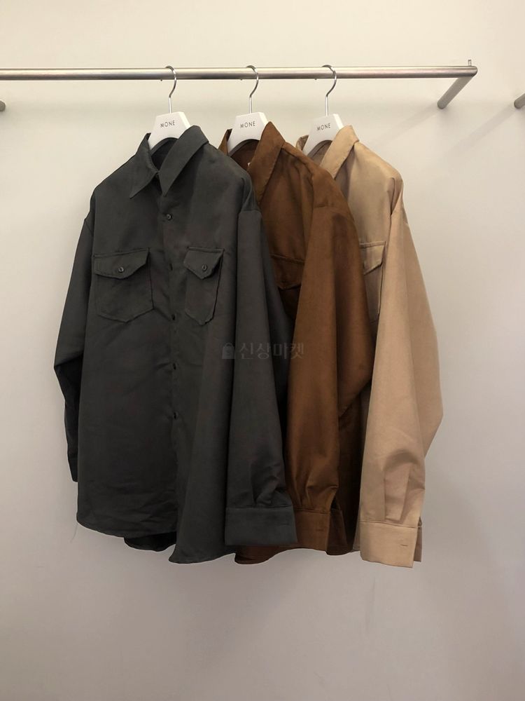 MONE - Korean Children Fashion - #Kfashion4kids - Selling Swed Pocket Shirt - 3