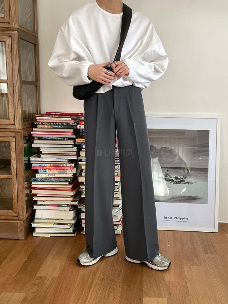 MONE - Korean Children Fashion - #Kfashion4kids - Bao String Wide Pants