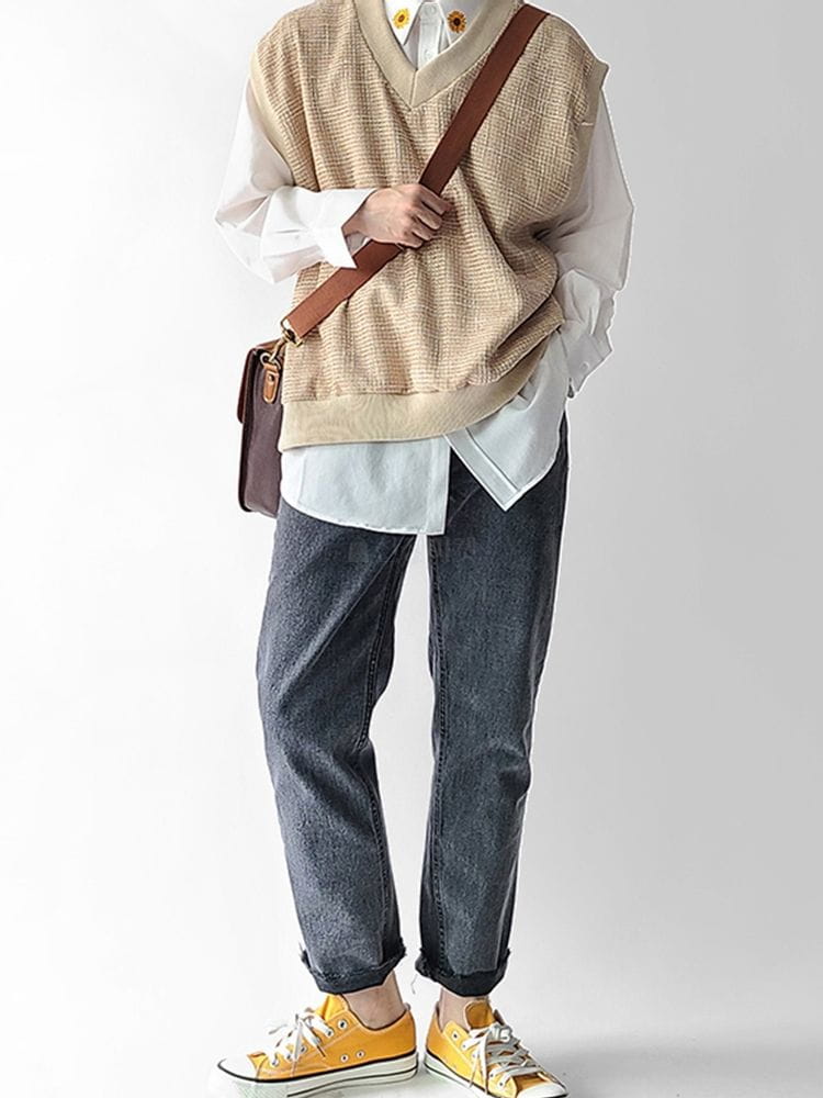 MONE - Korean Children Fashion - #Kfashion4kids - Lizabel Twid Vest - 2