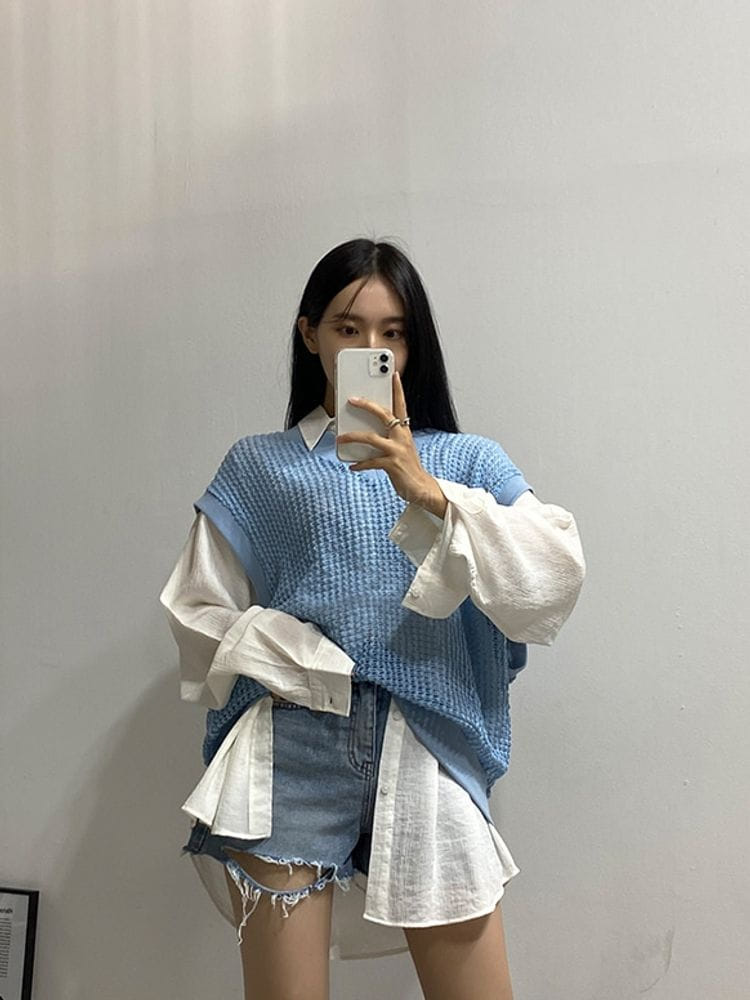 MONE - Korean Children Fashion - #Kfashion4kids - Ren Square Vest