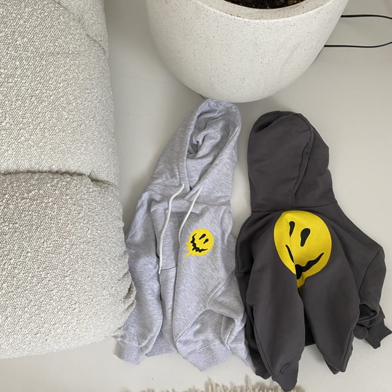 MORE - Korean Children Fashion - #Kfashion4kids - Smile Drip Hoody