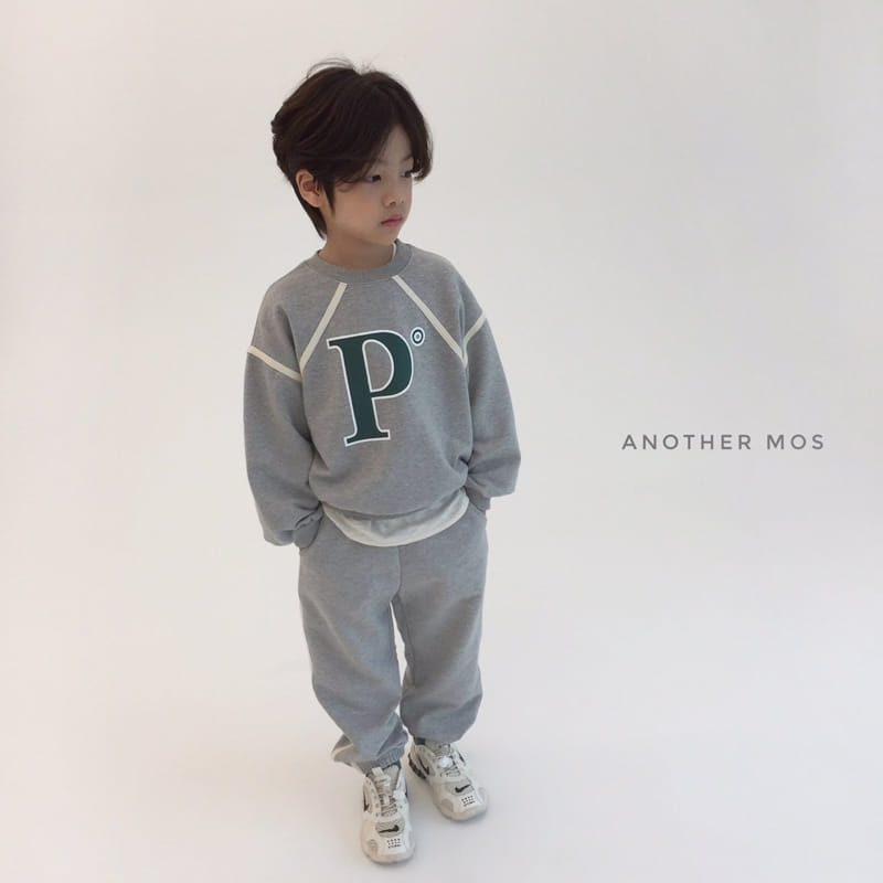 MOS BEBE - Korean Children Fashion - #Kfashion4kids - P Tery Top Bottom Set - 4