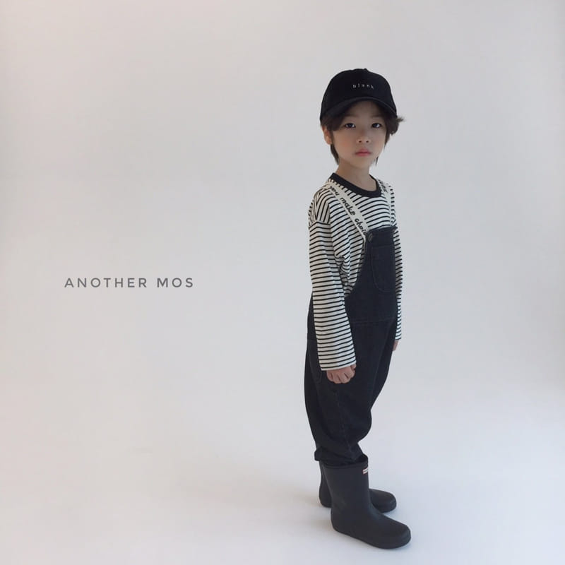 MOS BEBE - Korean Children Fashion - #Kfashion4kids - Denim Dungarees - 10