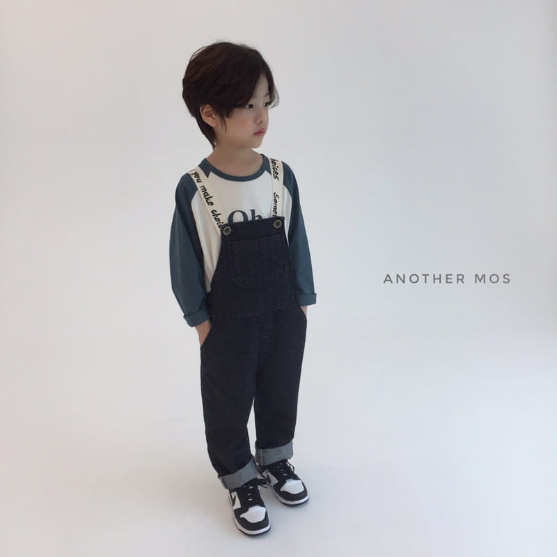 MOS BEBE - Korean Children Fashion - #Kfashion4kids - Denim Dungarees - 3