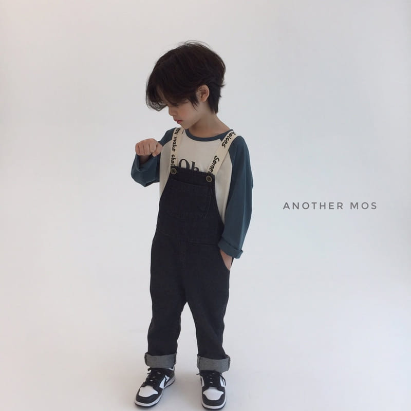 MOS BEBE - Korean Children Fashion - #Kfashion4kids - Denim Dungarees - 5