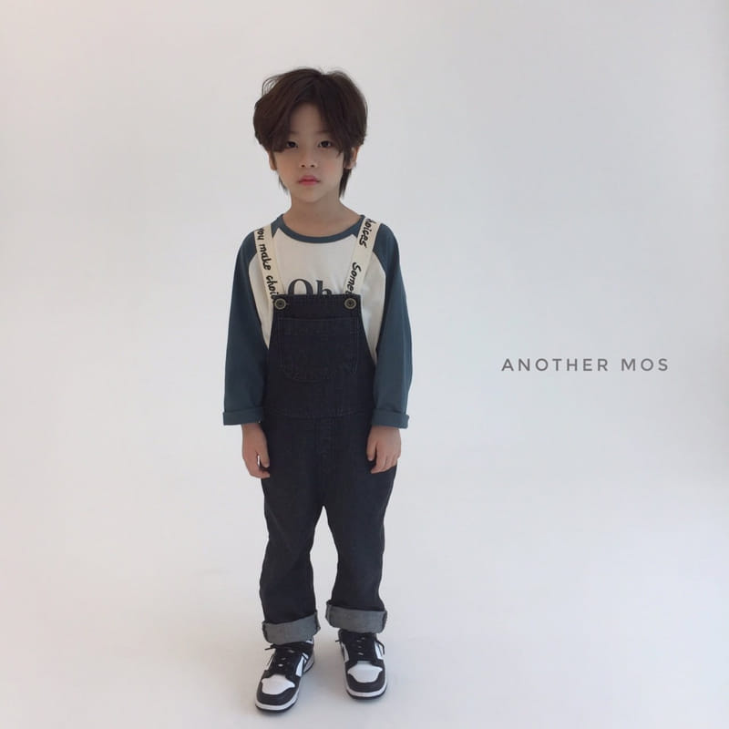 MOS BEBE - Korean Children Fashion - #Kfashion4kids - Denim Dungarees - 6