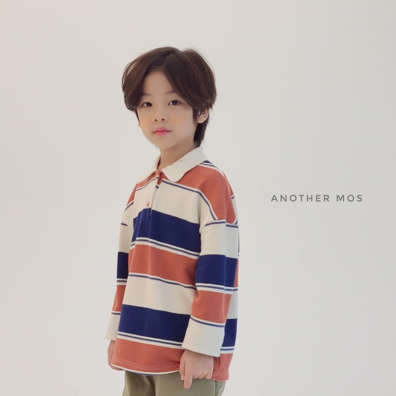 MOS BEBE - Korean Children Fashion - #Kfashion4kids - PK Stripes Tee - 10