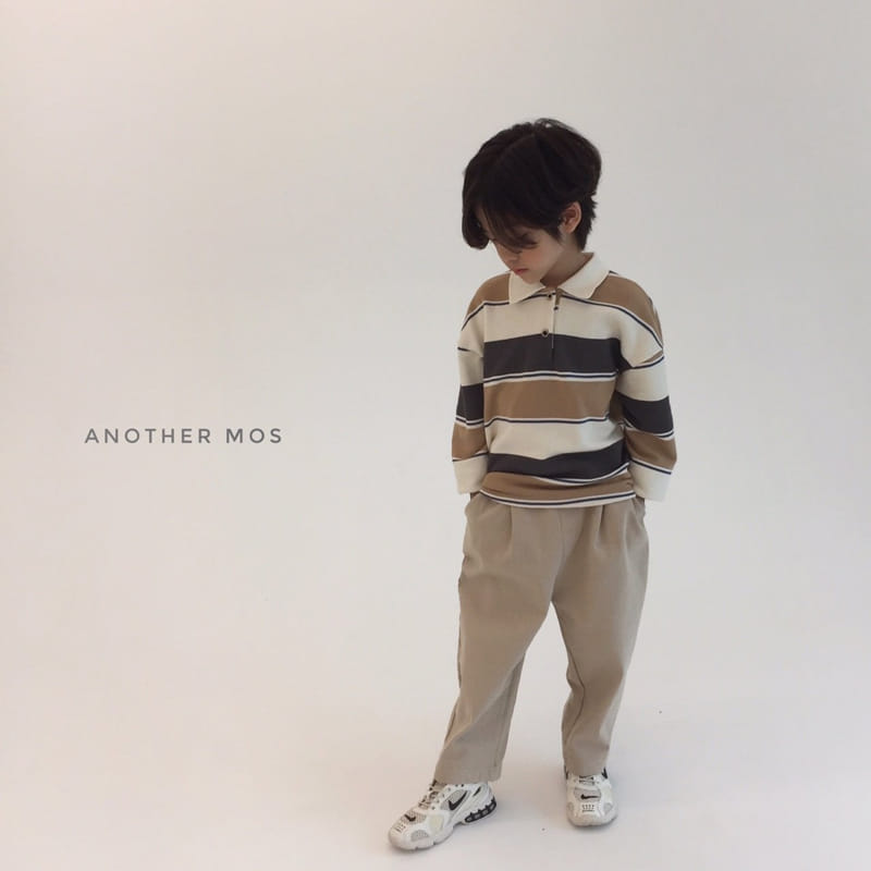 MOS BEBE - Korean Children Fashion - #Kfashion4kids - PK Stripes Tee - 3