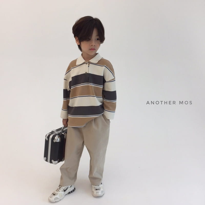 MOS BEBE - Korean Children Fashion - #Kfashion4kids - PK Stripes Tee - 4
